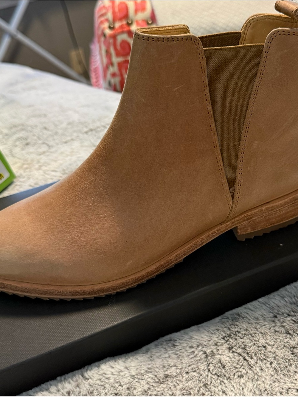 Nisolo Tan Leather Chelsea Ankle Boots